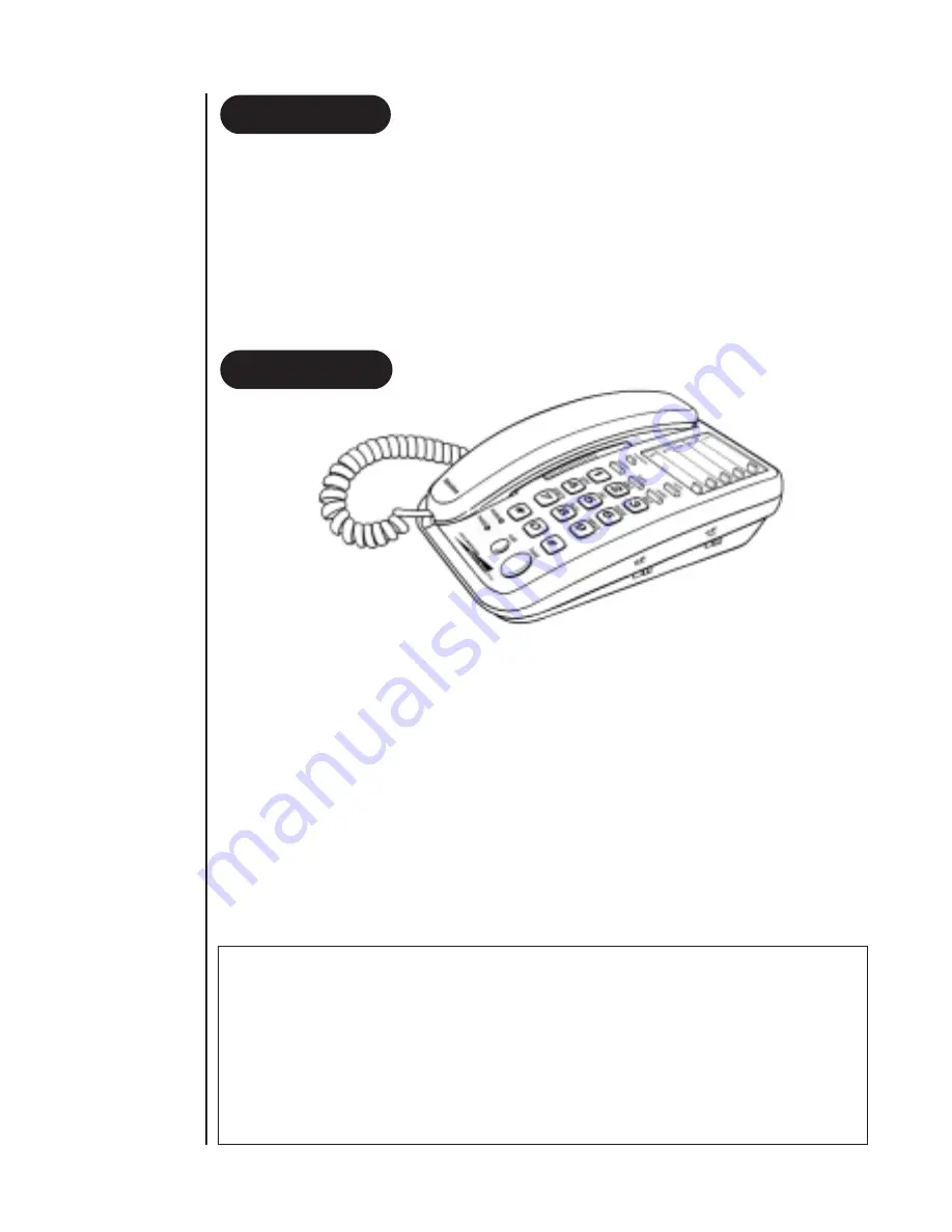 Uniden FP104 Operating Manual Download Page 6