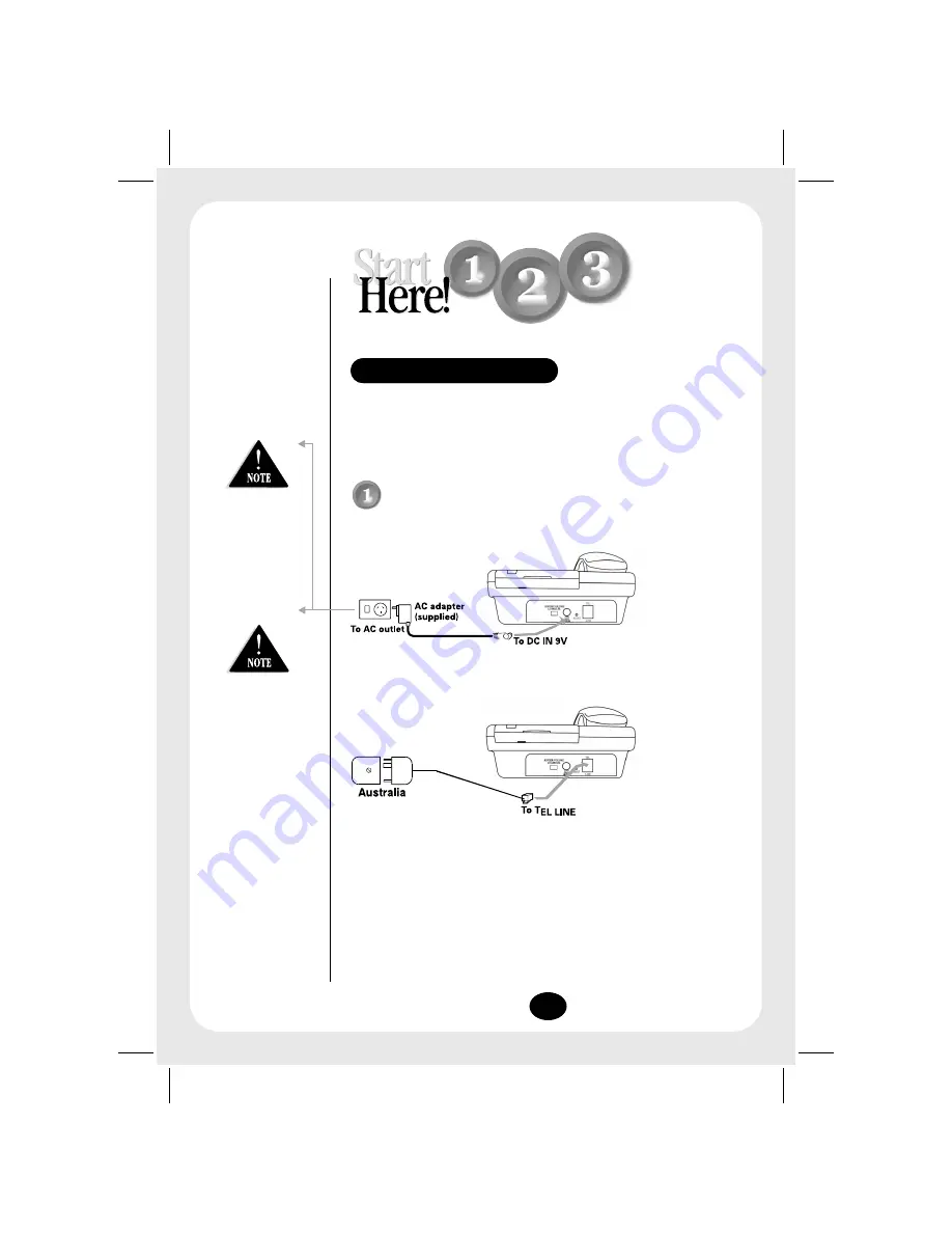 Uniden FP106 Quick Start Manual Download Page 4