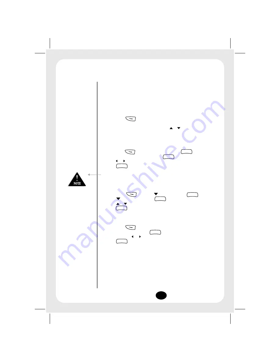 Uniden FP106 Quick Start Manual Download Page 34