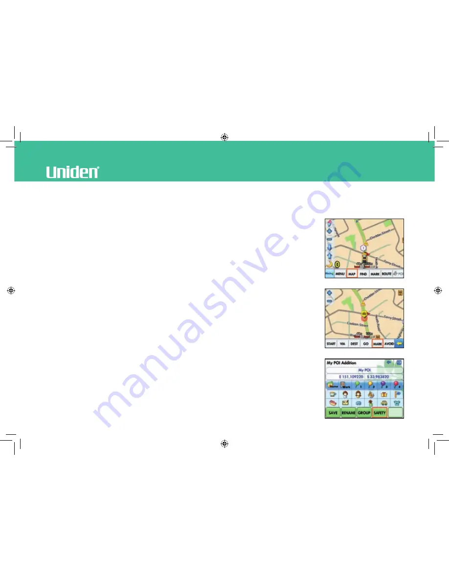 Uniden GNS8361 Quick Start Manual Download Page 62