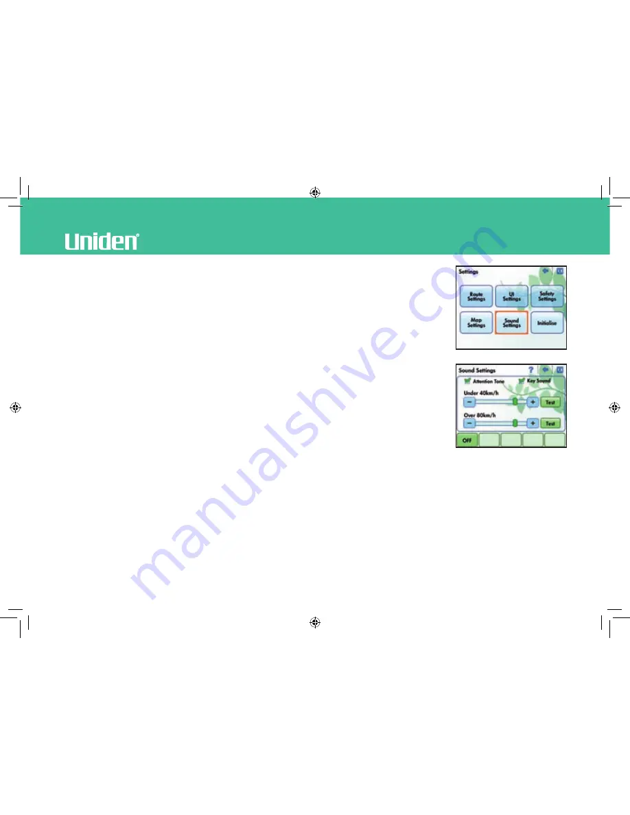 Uniden GNS8361 Quick Start Manual Download Page 74