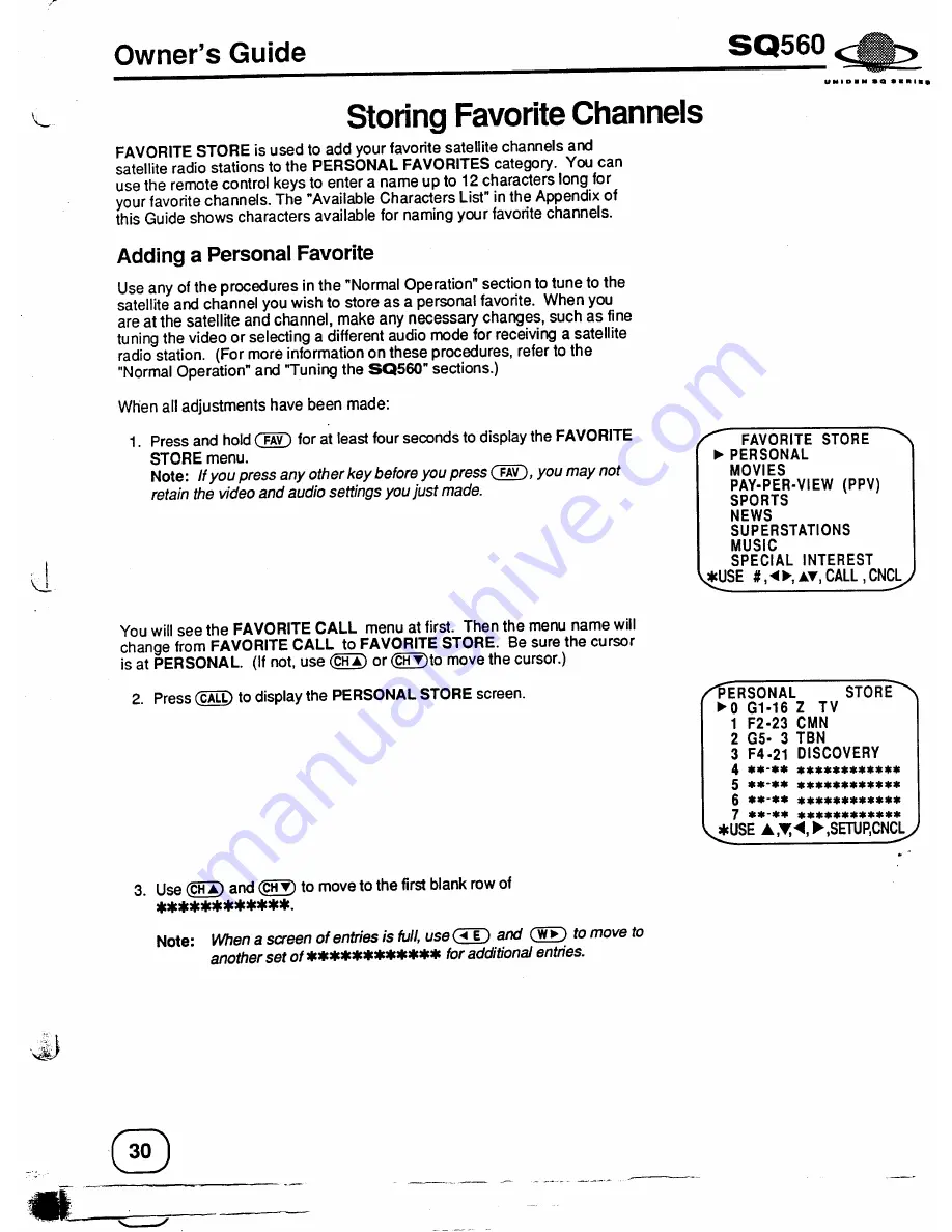 Uniden HCC9400 Owner'S Manual Download Page 28