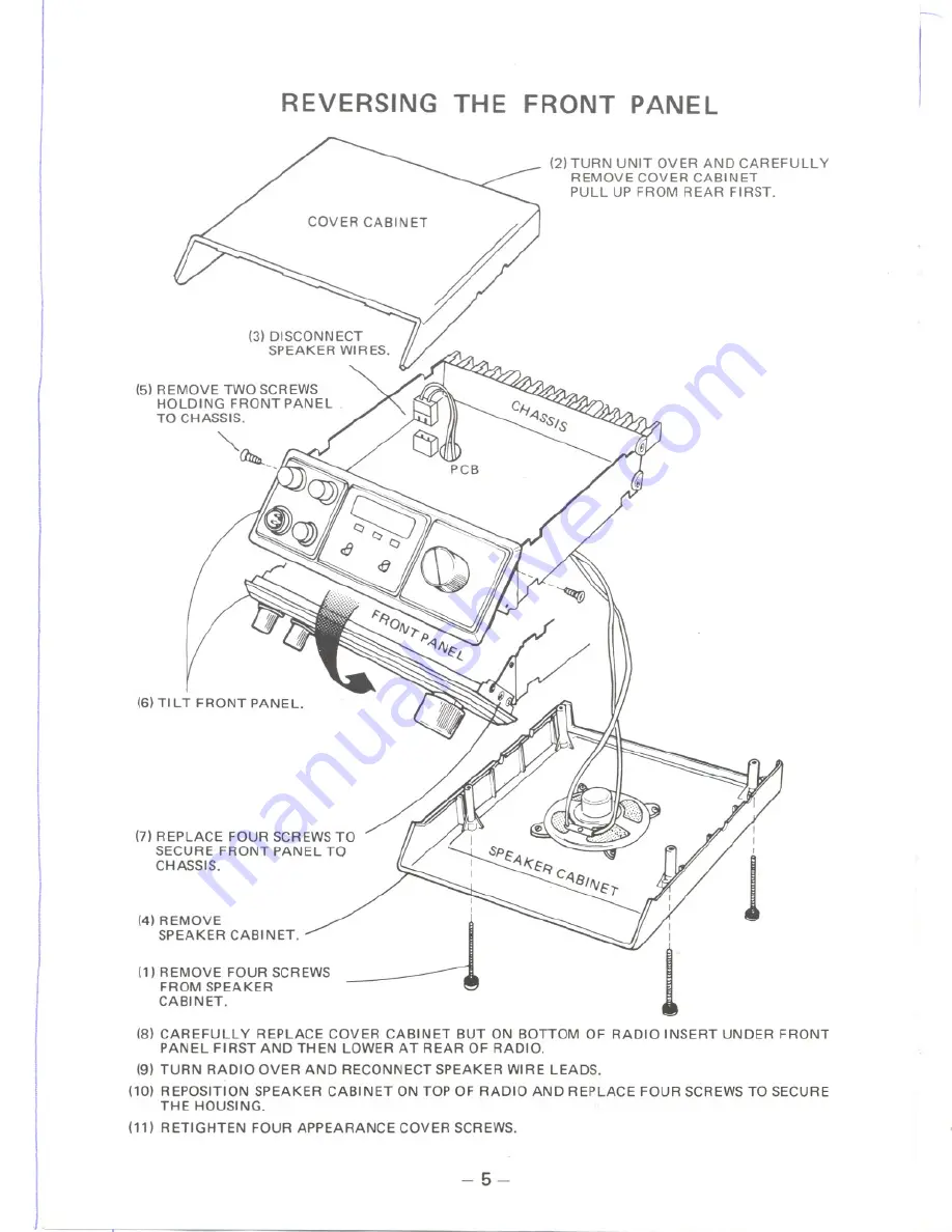 Uniden MC480 Owner'S Manual Download Page 6