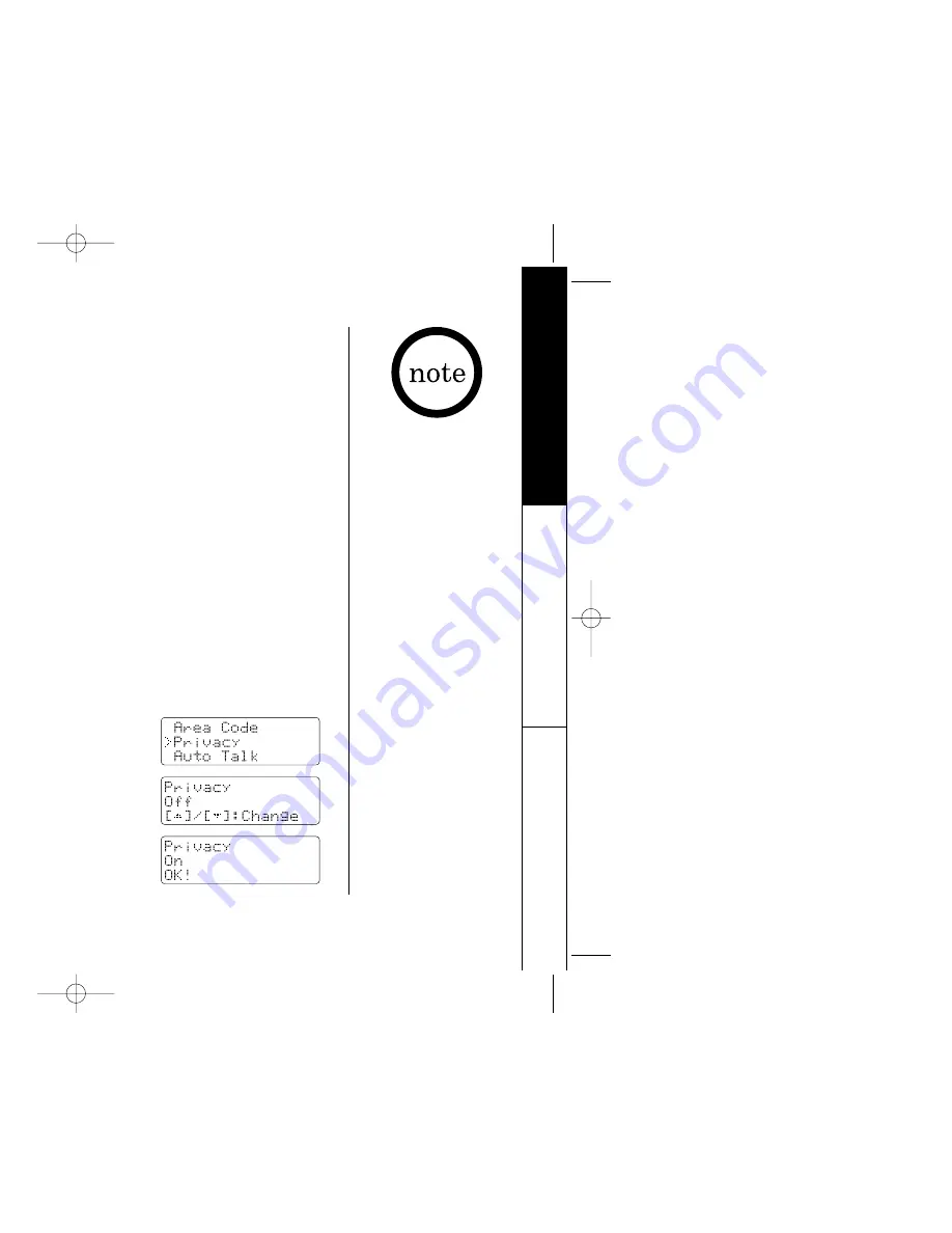 Uniden OCT4960-2 Owner'S Manual Download Page 19