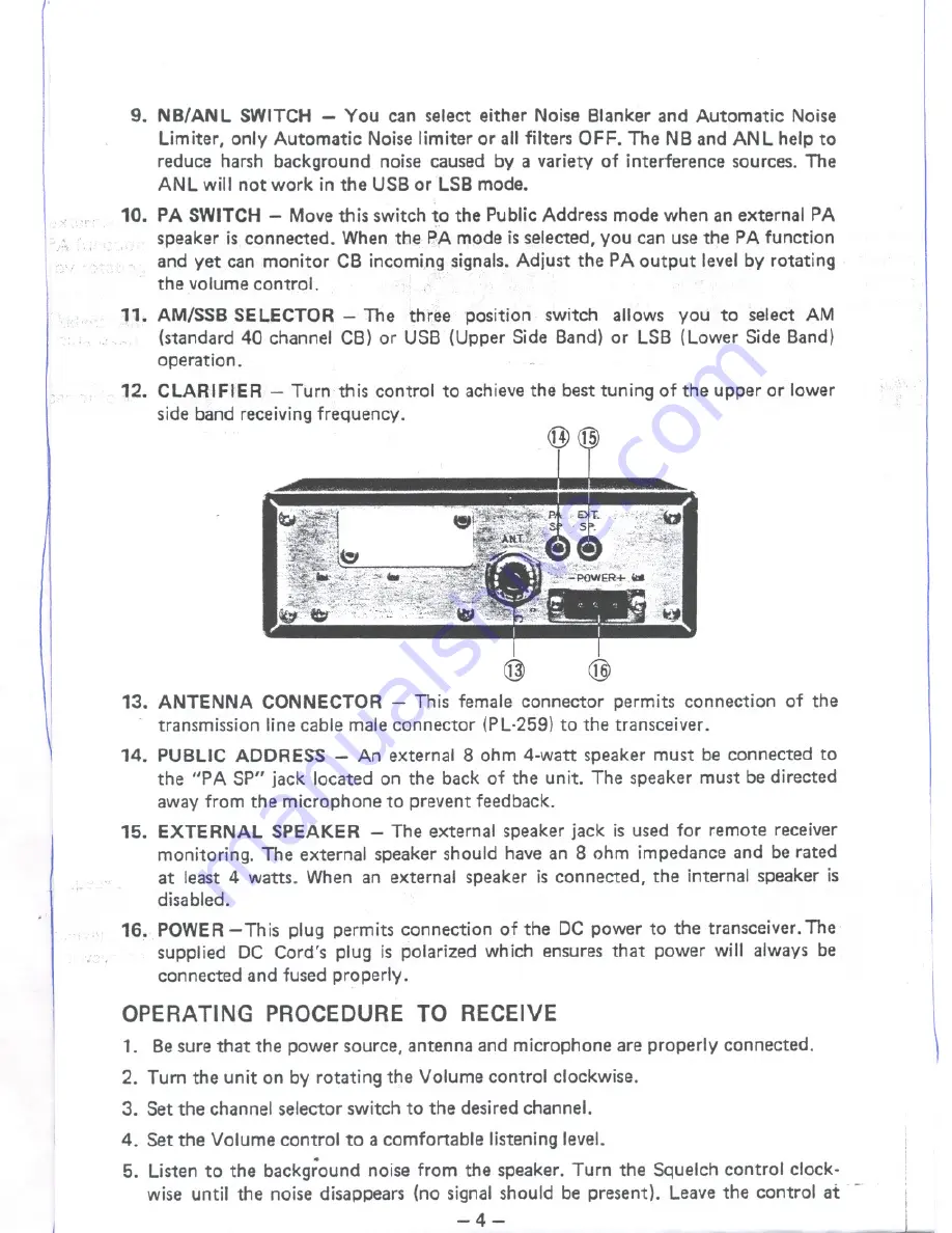 Uniden PC122XL Скачать руководство пользователя страница 5