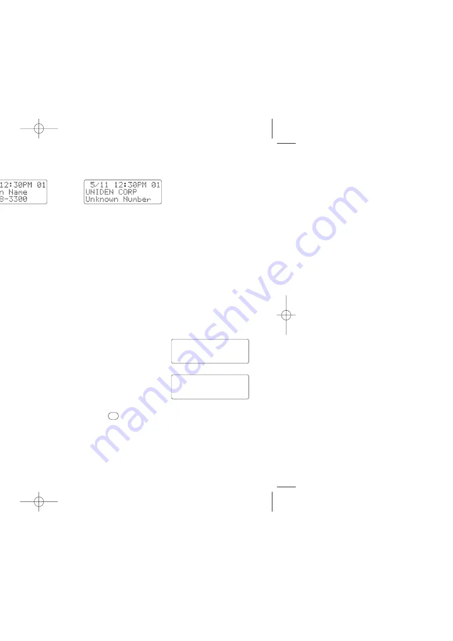 Uniden TRU 3485 Owner'S Manual Download Page 34