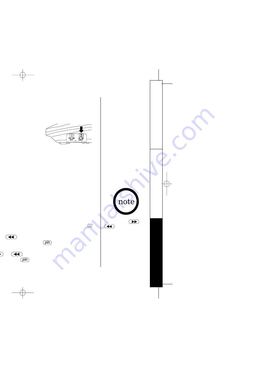 Uniden TRU 3485 Owner'S Manual Download Page 43