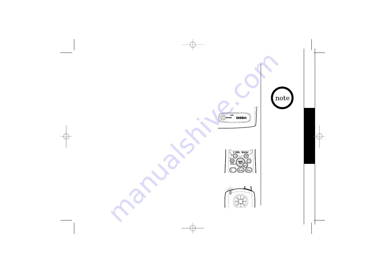 Uniden TRU 440 Series Quick Easy Steps Manual Download Page 25