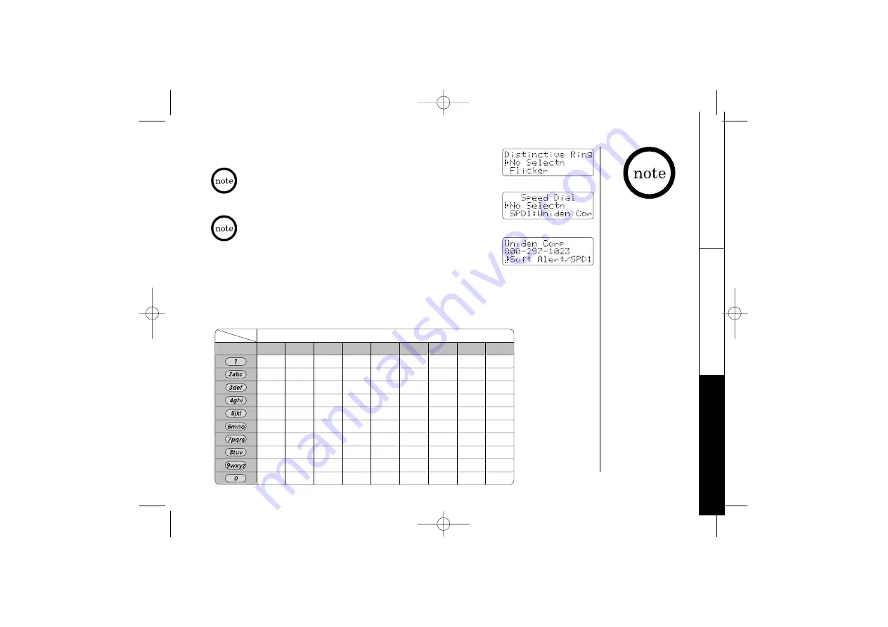 Uniden TRU 440 Series Quick Easy Steps Manual Download Page 27