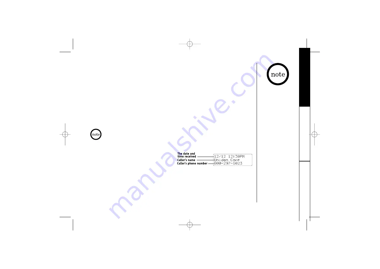 Uniden TRU 440 Series Quick Easy Steps Manual Download Page 33