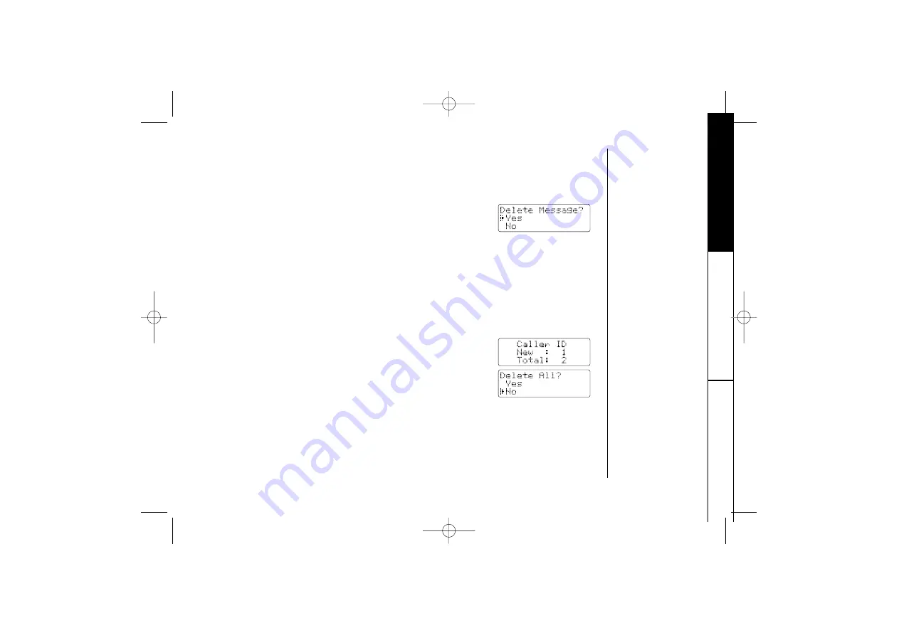 Uniden TRU 440 Series Quick Easy Steps Manual Download Page 35