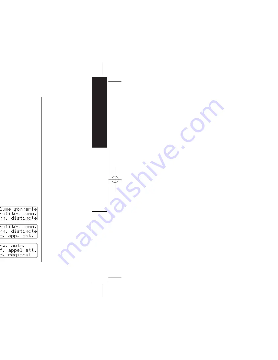 Uniden TRU 4465 (French) Manual D'Utilisation Download Page 17