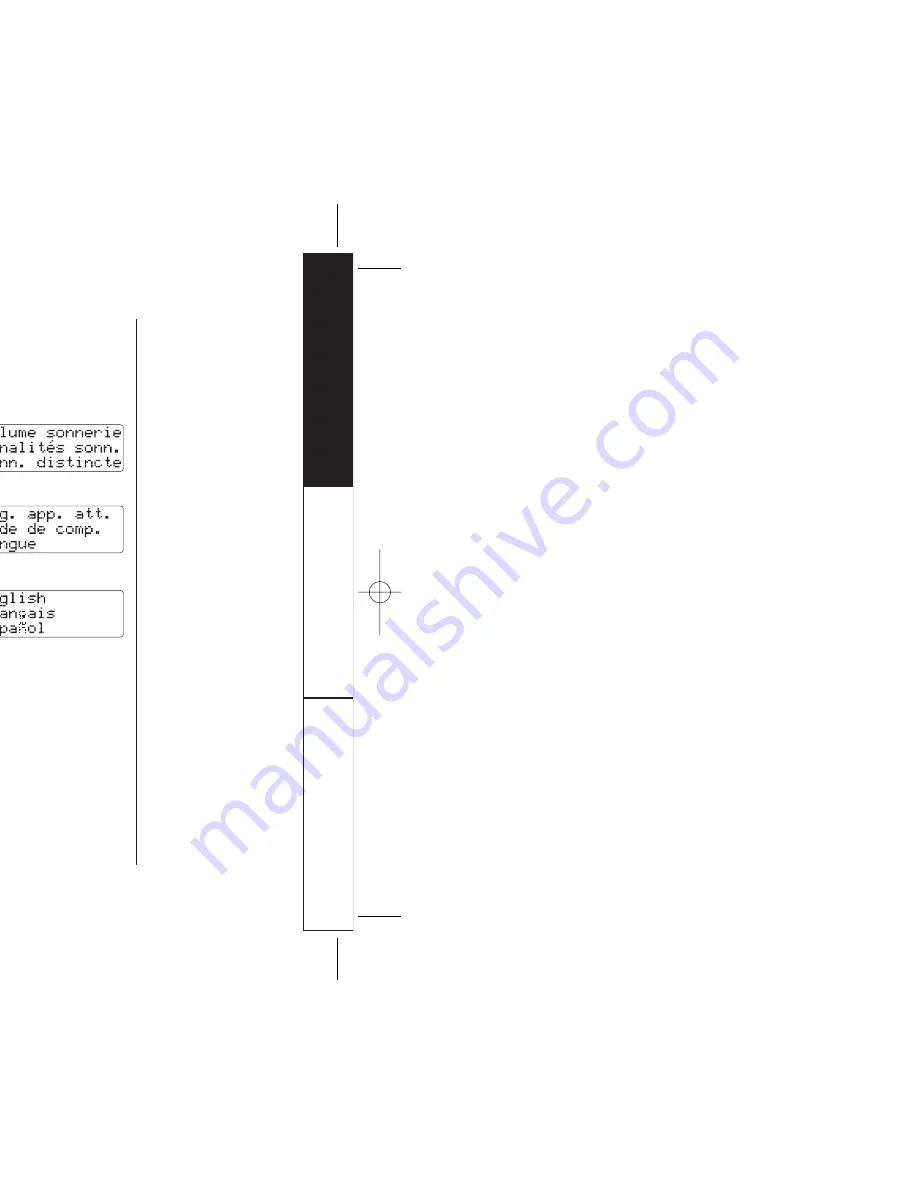 Uniden TRU 4465 (French) Manual D'Utilisation Download Page 19