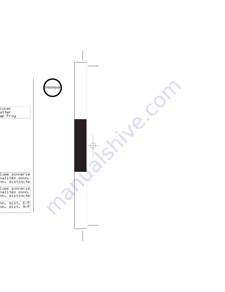 Uniden TRU 4465 (French) Manual D'Utilisation Download Page 23