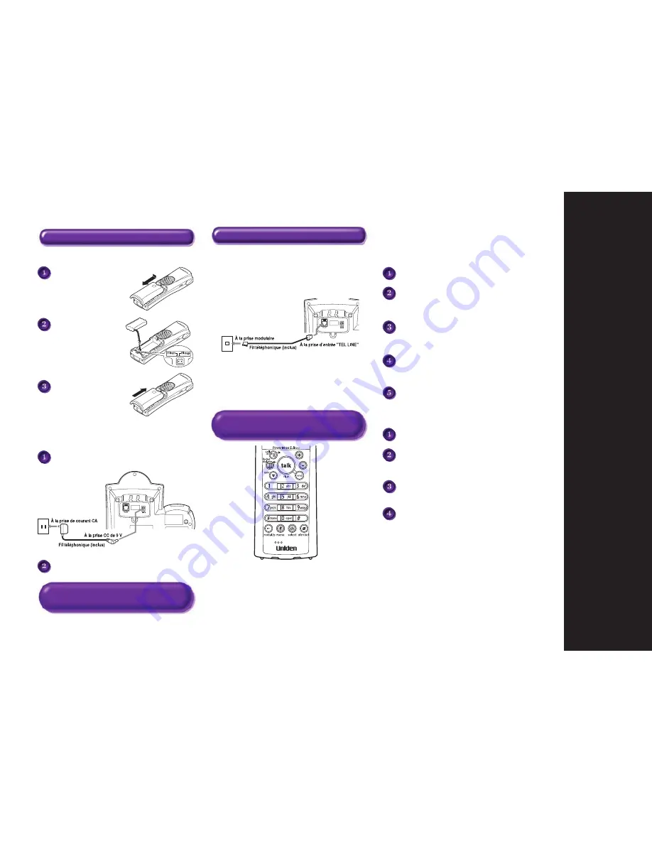 Uniden TRU 5865 Series Скачать руководство пользователя страница 7