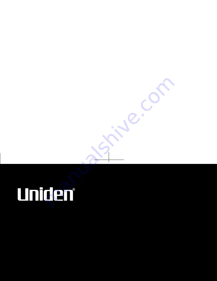 Uniden TRU 8880 Series Owner'S Manual Download Page 1