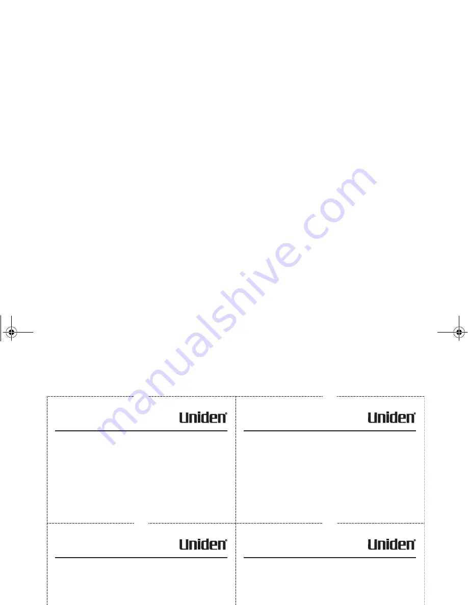 Uniden TRU 8880 Series Owner'S Manual Download Page 94