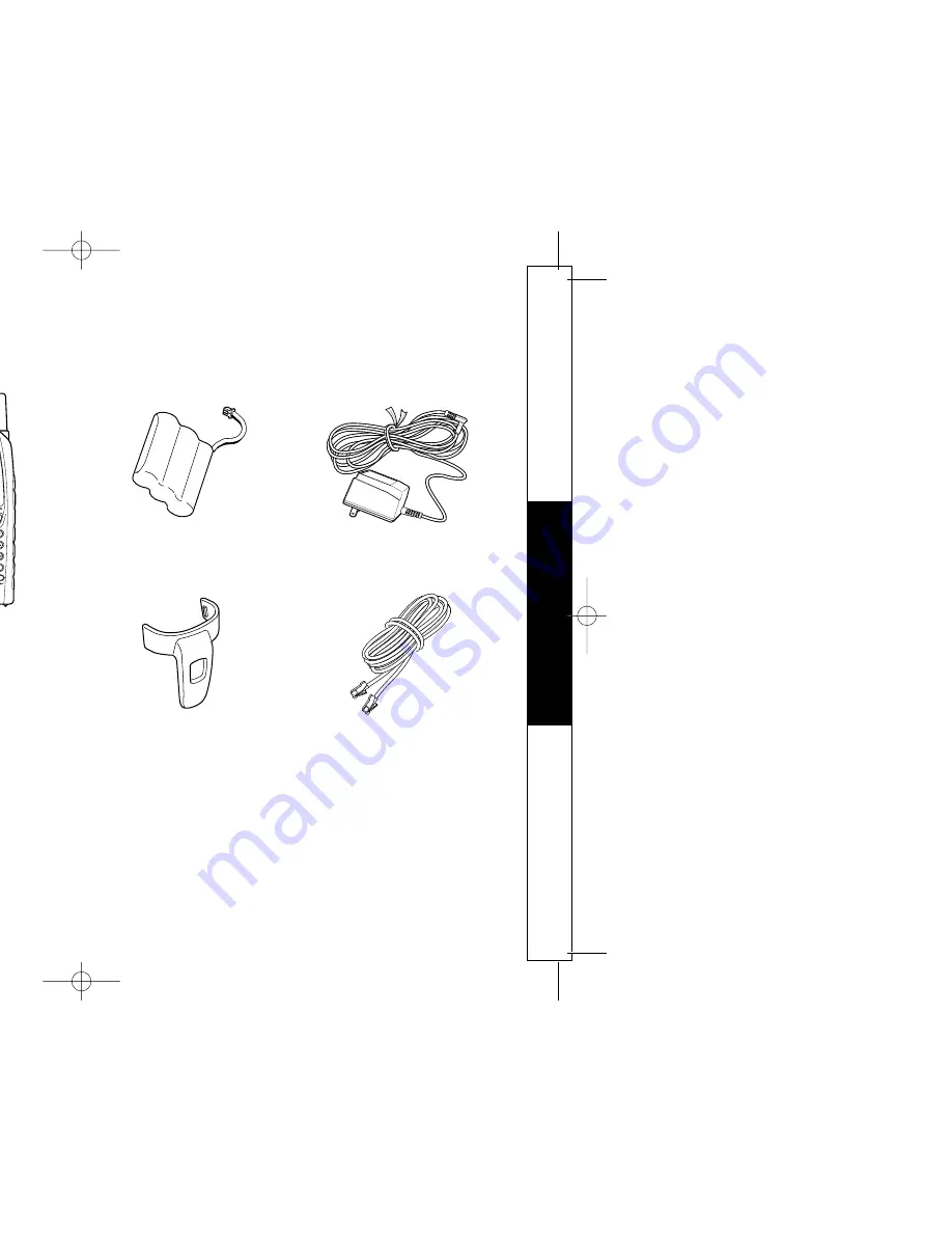 Uniden TRU341 - TRU 341 Cordless Phone Manual D'Utilisation Download Page 5