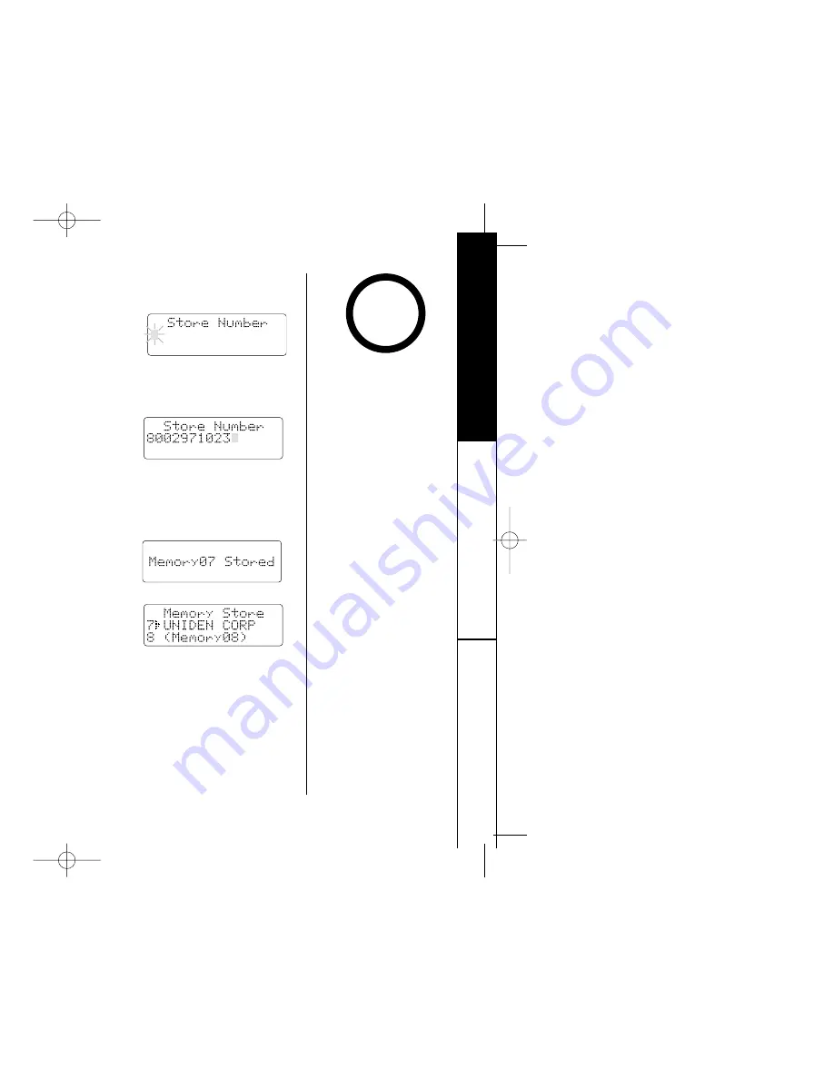 Uniden TRU3466 Owner'S Manual Download Page 31