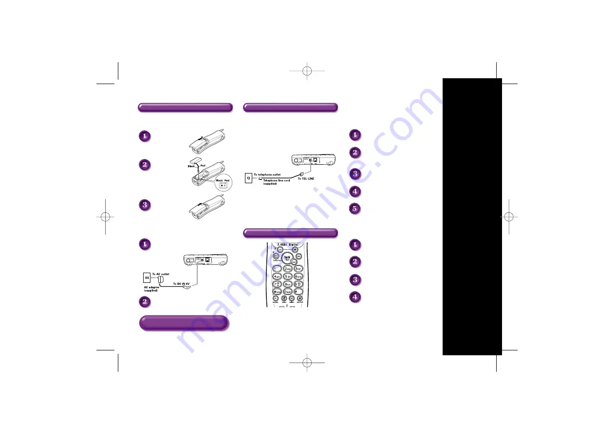 Uniden TRU4060-2 Owner'S Manual Download Page 7