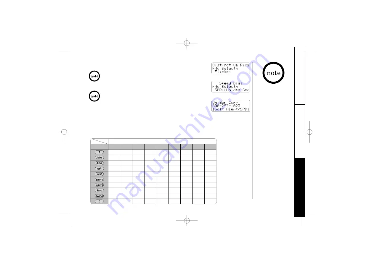 Uniden TRU4060-2 Owner'S Manual Download Page 27