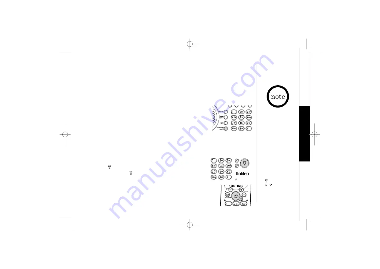 Uniden TRU4485 Series Owner'S Manual Download Page 25