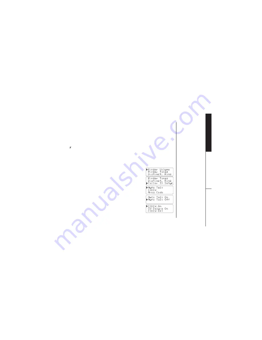 Uniden TRU5885 Series Owner'S Manual Download Page 17