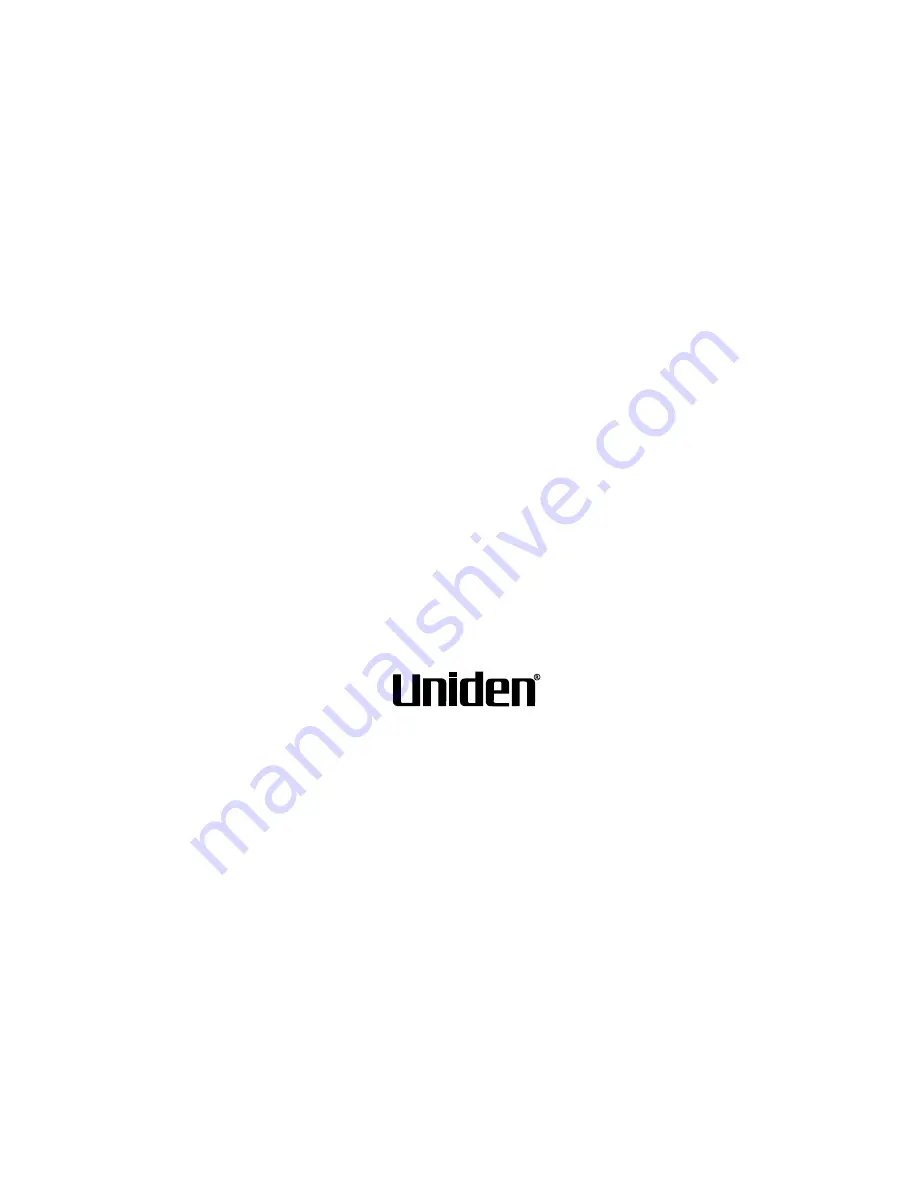 Uniden TRU9480 Series Owner'S Manual Download Page 87