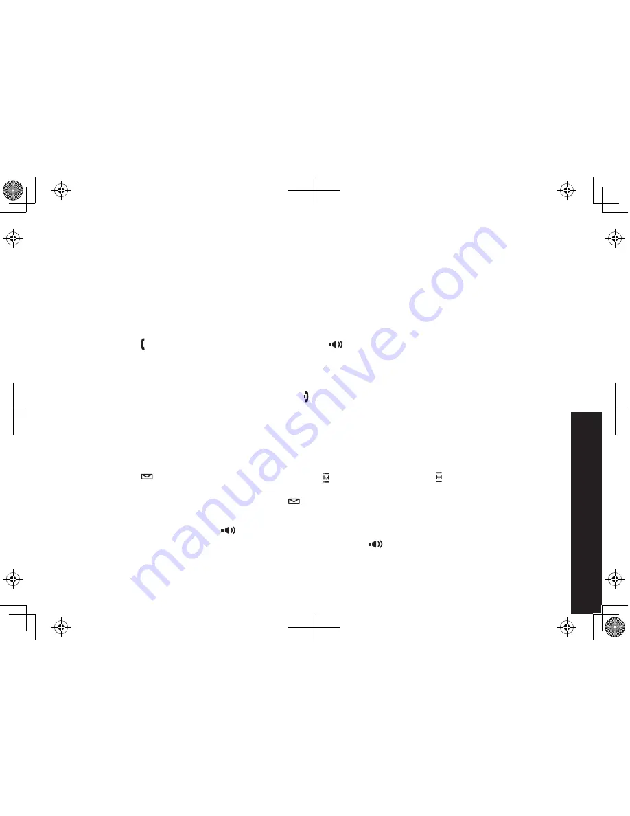 Uniden TRU9565-2 - TRU Cordless Phone Mode D'Emploi Download Page 43