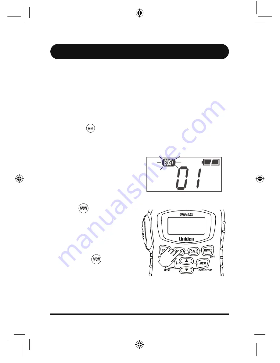 Uniden uh049sx-2 Owner'S Manual Download Page 19