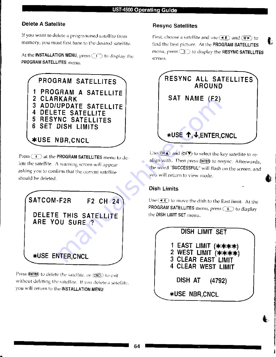 Uniden UST-4500 Operating Manual Download Page 49