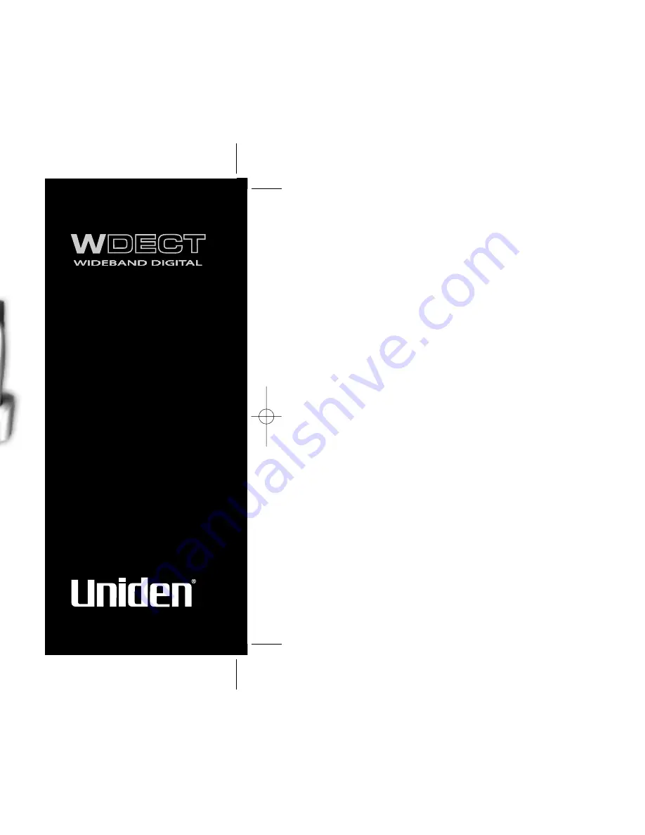 Uniden WDECT 2355+3 Quick Start Manual Download Page 1