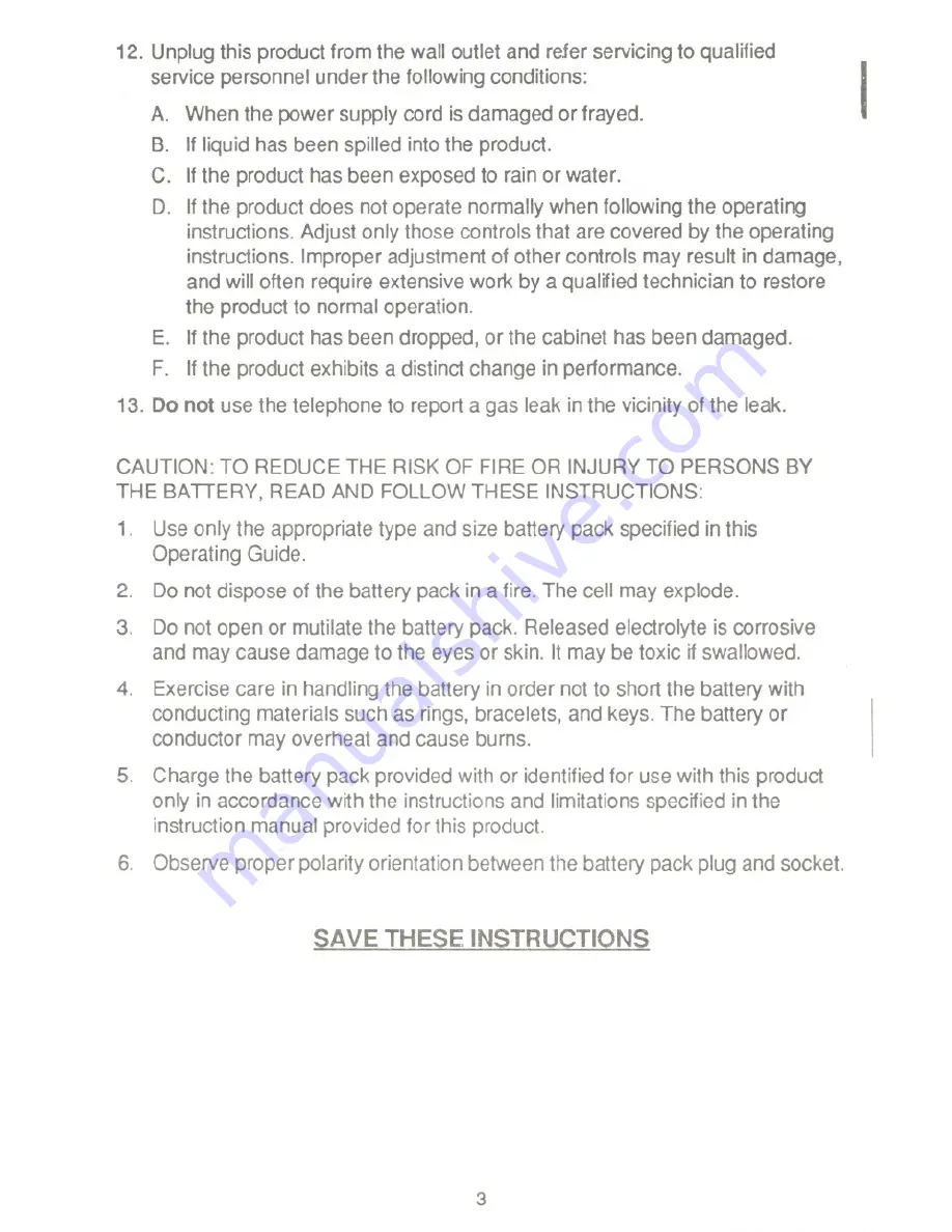 Uniden XC 340 Operating Manual Download Page 5