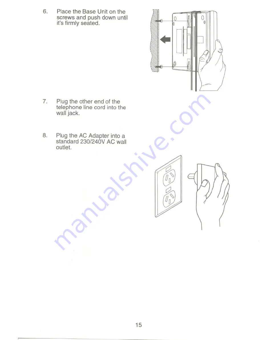 Uniden XC345 Operating Manual Download Page 19