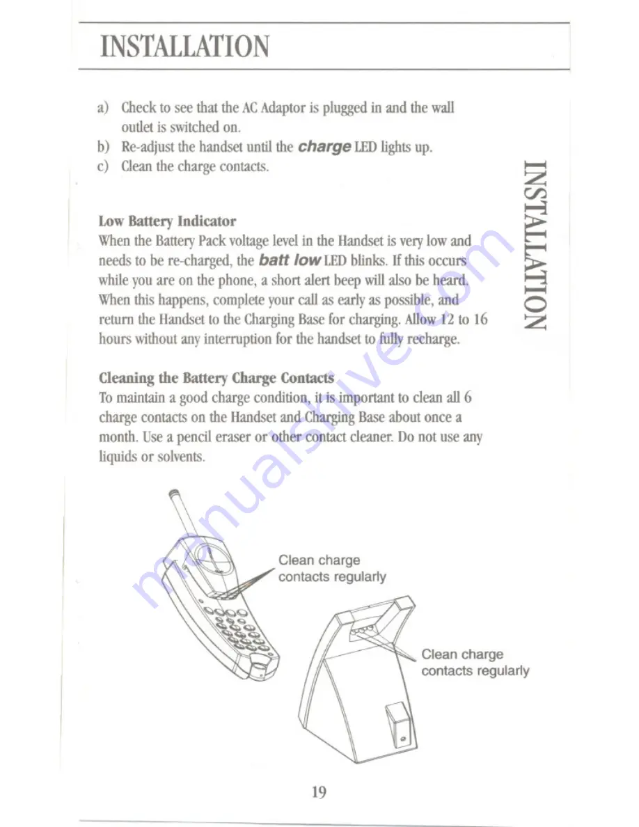 Uniden XC631Plus Operating Manual Download Page 19