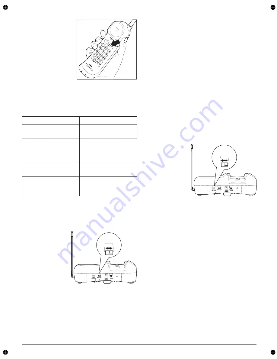 Uniden XCA550/55 Instruction Manual Download Page 16