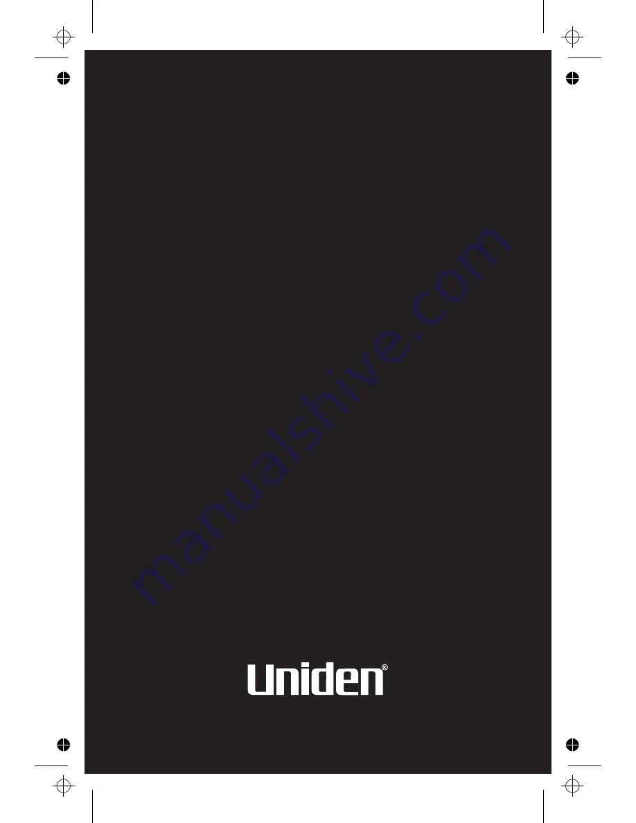 Uniden XS1210 Owner'S Manual Download Page 12