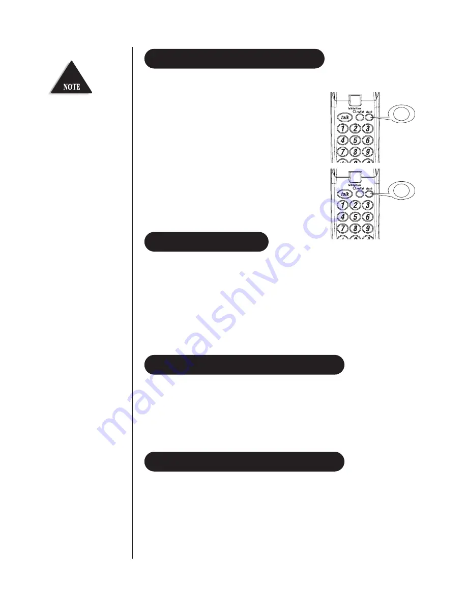 Uniden XS610 Owner'S Manual Download Page 18