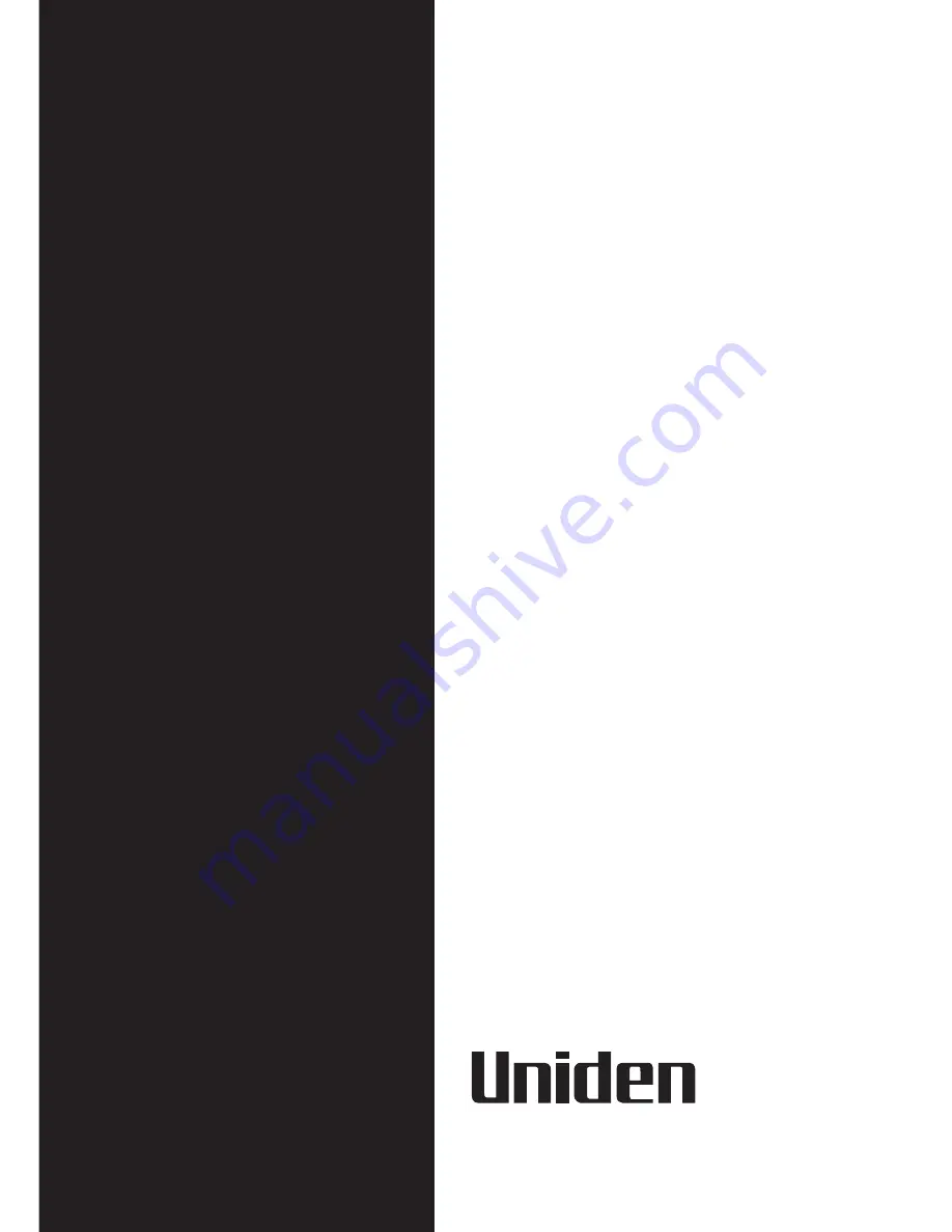 Uniden XS610 Owner'S Manual Download Page 24