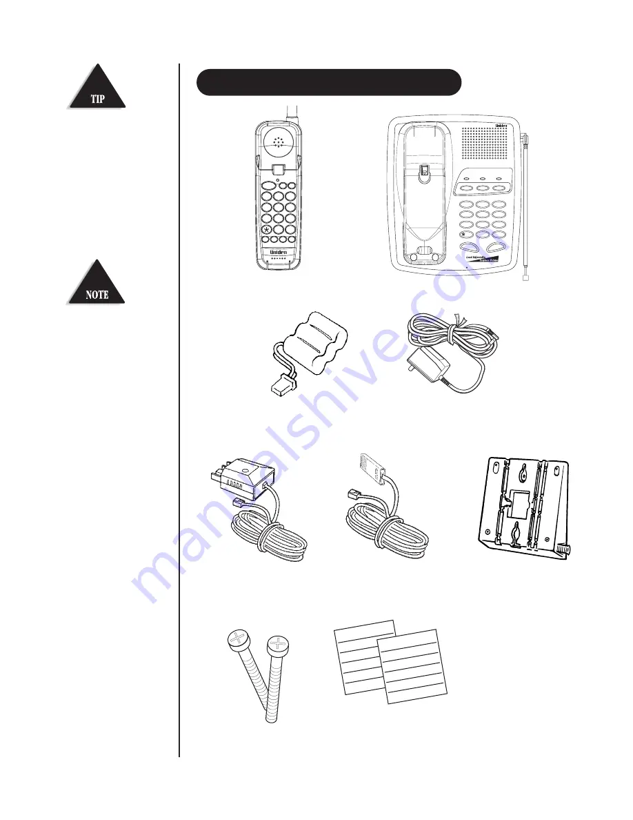 Uniden XS620 Quick Start Manual Download Page 6