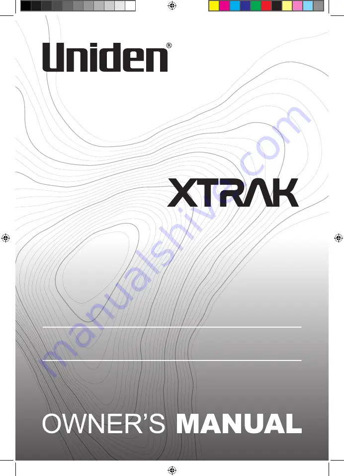 Uniden XTRAK 80 Series Скачать руководство пользователя страница 1