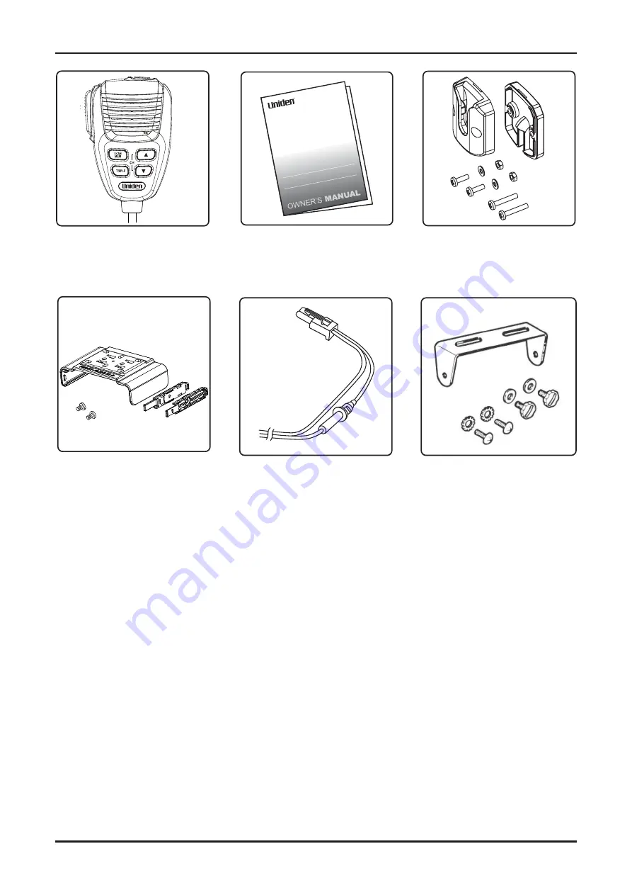 Uniden XTRAK40 Owner'S Manual Download Page 9