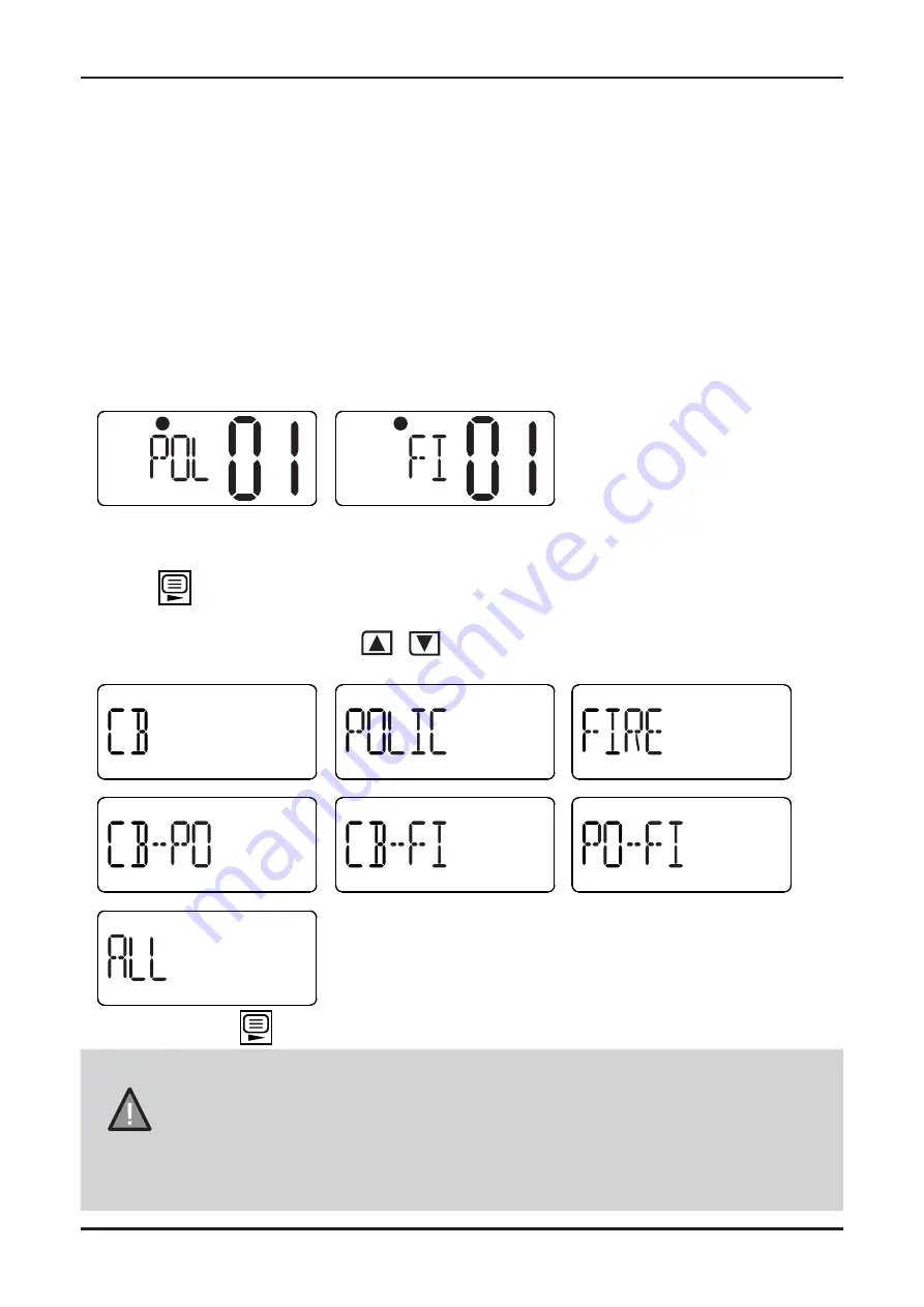 Uniden XTRAK40 Owner'S Manual Download Page 31