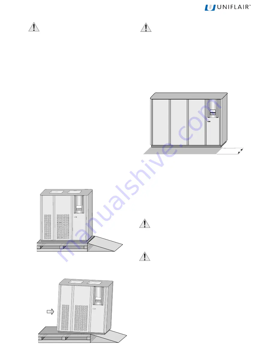 Uniflair LEONARDO EVOLUTION TDAR 511A Installation Manual Download Page 17