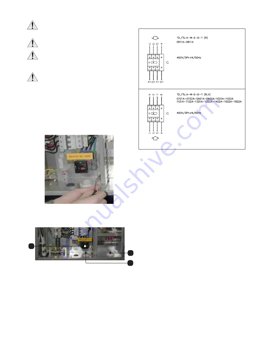 Uniflair LEONARDO EVOLUTION TDAR 511A Installation Manual Download Page 20