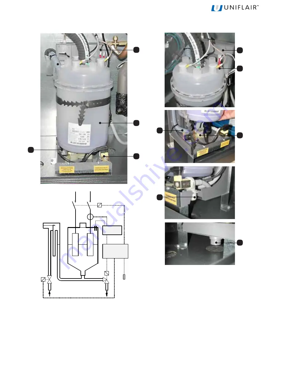 Uniflair LEONARDO EVOLUTION TDAR 511A Installation Manual Download Page 77