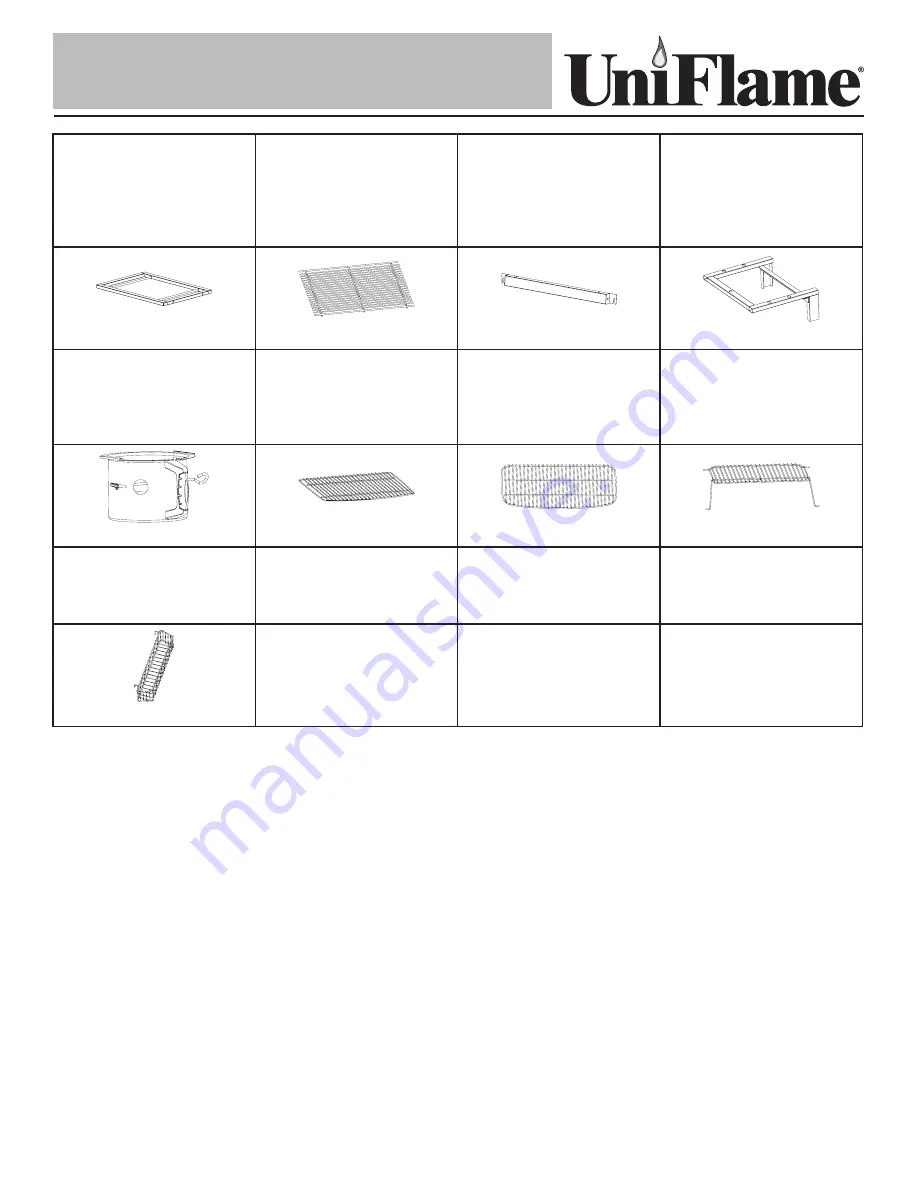 Uniflame 254508 Owner'S Manual Download Page 7