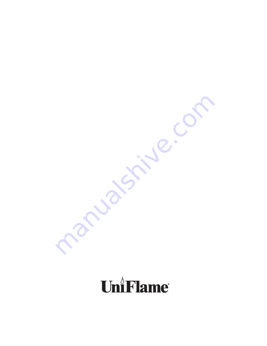 Uniflame B2154T Owner'S Manual Download Page 24