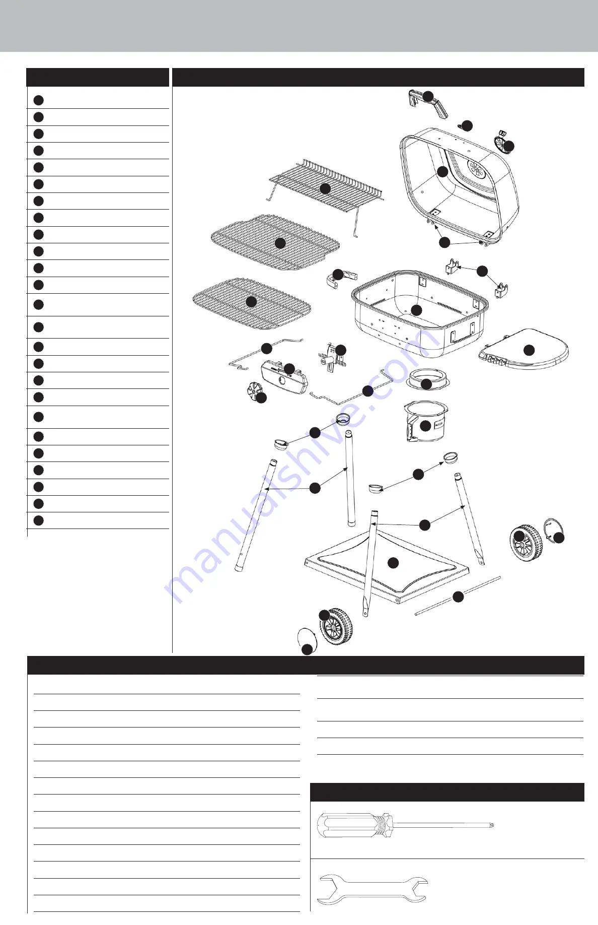 Uniflame CBC1232SP Owner'S Manual Download Page 11