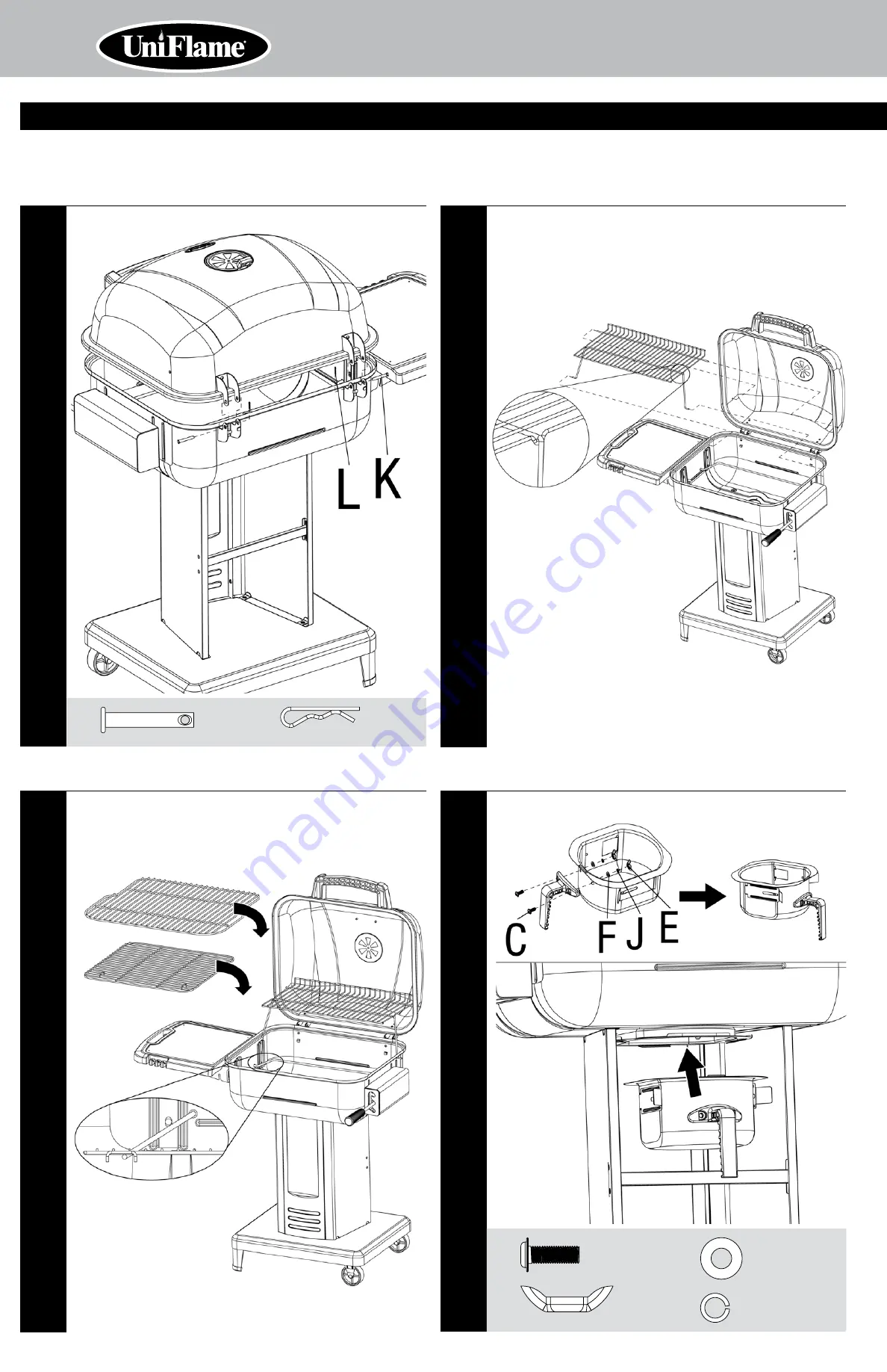 Uniflame CBC1238W-C Owner'S Manual Download Page 6